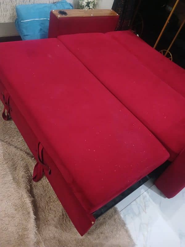 it's a double bed and sofa 3