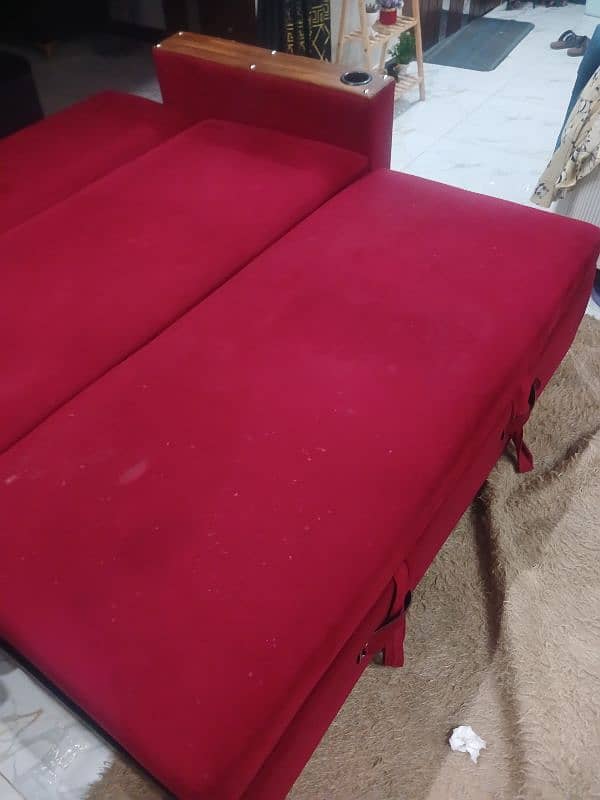 it's a double bed and sofa 5