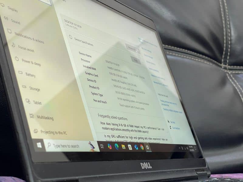 Dell Latitude E5450 Core-i5-5th Gen 8GB RAM 128GB SSD Toch Screen 12