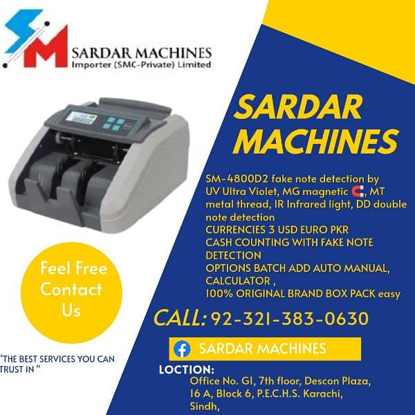 Cash counting, Mix note counter, Cash sorting fake detect, jali note 0