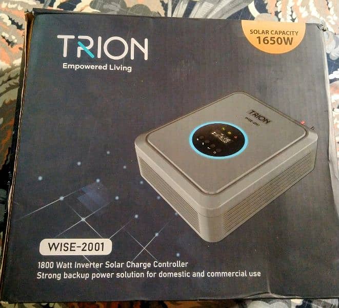 Trion MPPT + Solar inverter 1650watt 0