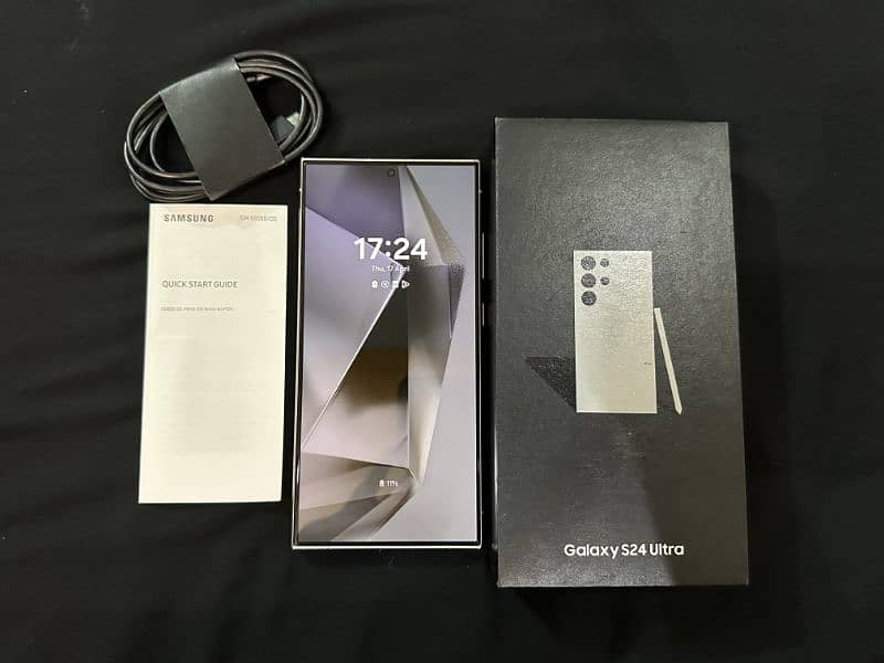 Samsung S24 Ultra Factory Unlocked 12/256gb Titanium Grey 1