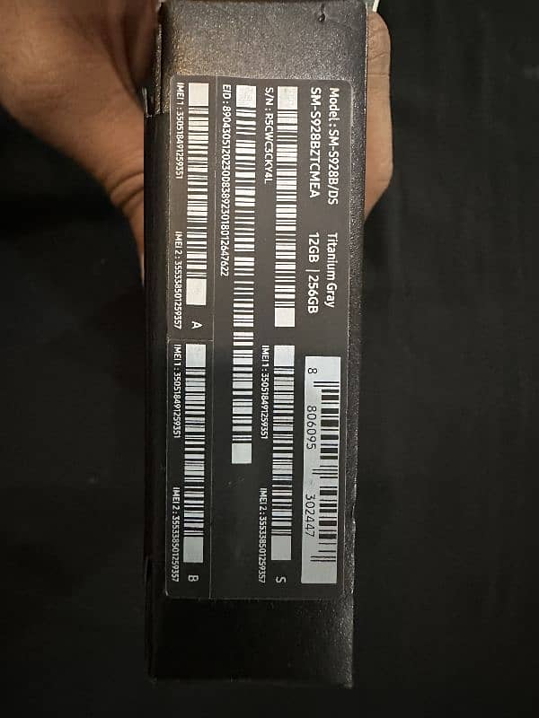Samsung S24 Ultra Factory Unlocked 12/256gb Titanium Grey 10