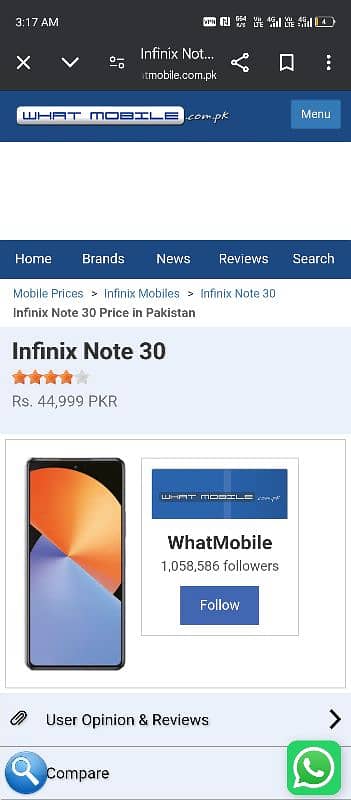 Infinix Note 30 8+8/256 5
