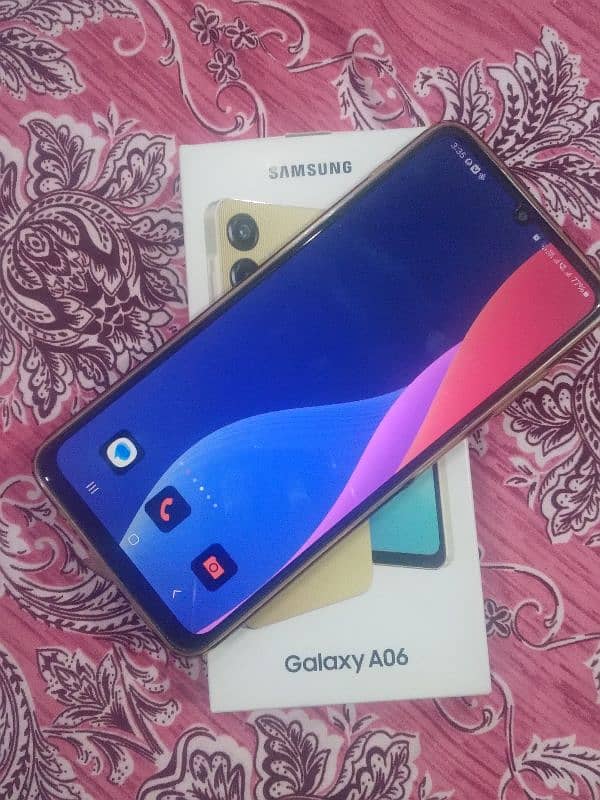 SAMSUNG A06 Mobile new Mobile 4/64 Gb just Box open one year warranty 18