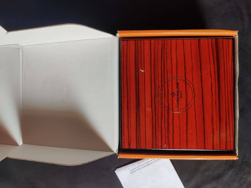 Patek Philippe watch with date and day addition. 2
