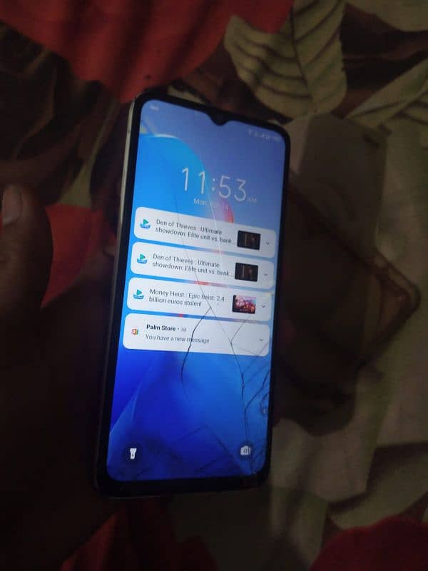 Infinix smart 7 all ok ha protecter break ha all ok 10/10 condition 5