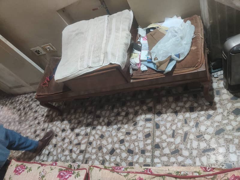 3 seater and single 1 1 seater sofa and 2 chair for sale. 7