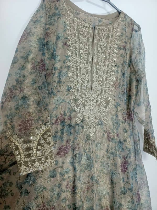 MariaB Branded Net Fancy Frock Dress 1