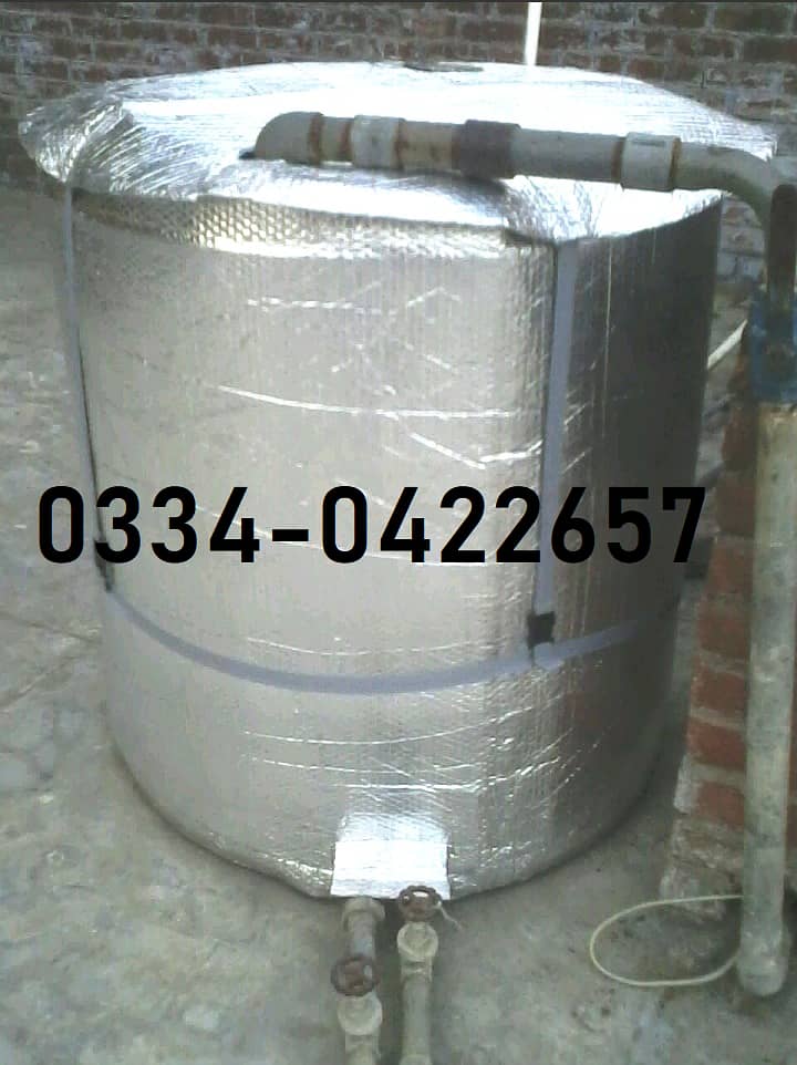 Water tank leakage |Roof heat proofing | Water tank jacket |Insulation 0