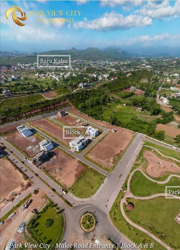 Park View City Islamabad Sector A 10 Marla Plot Available For Sale 8