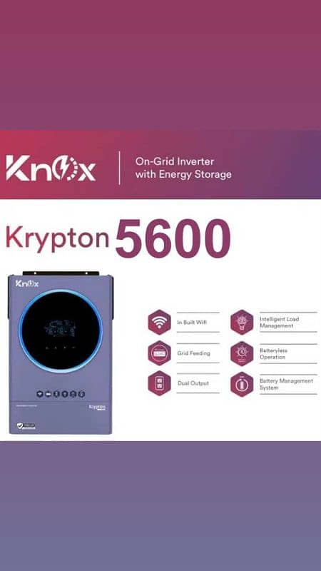 Knox hybrids & on grade inverter all pv available 2