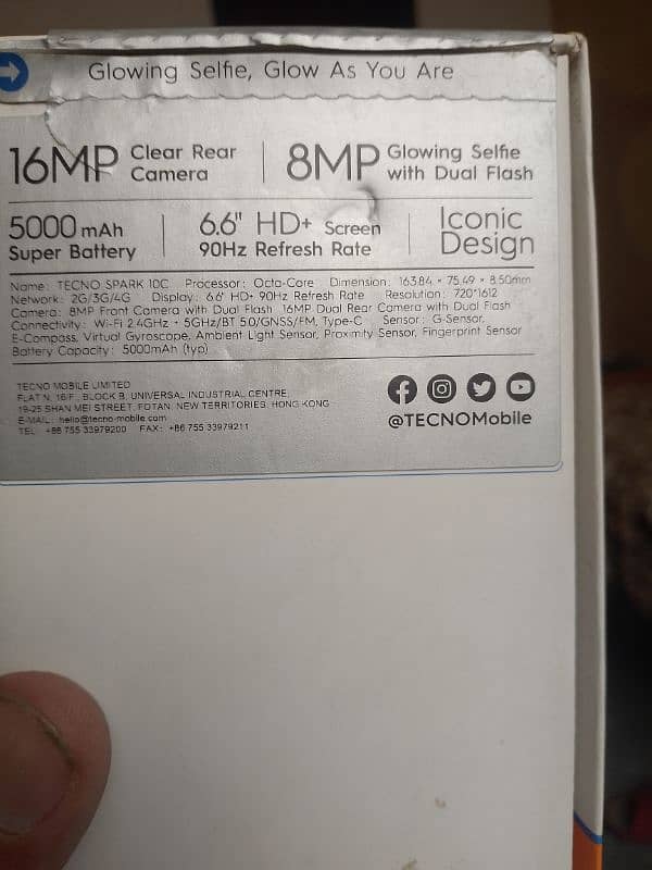 Tecno spark 10c 4/128 4