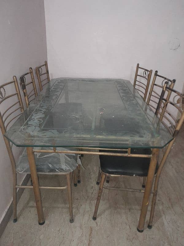 dining table with 6 chairs 0