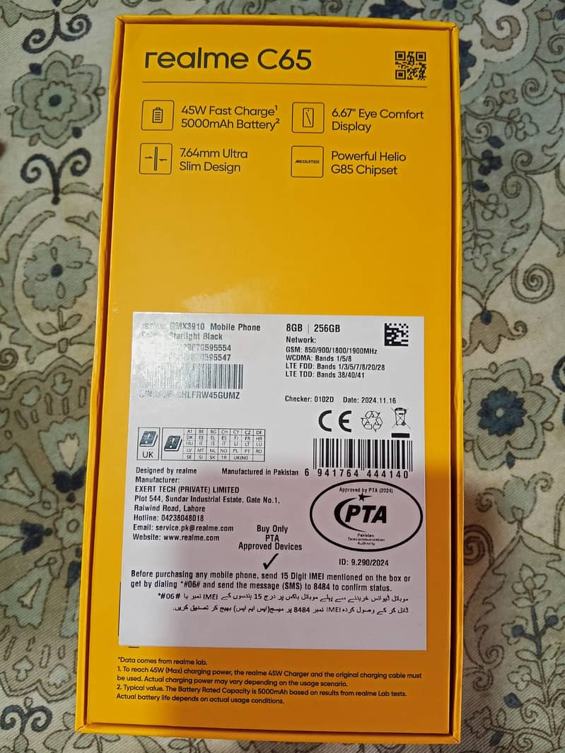 Realme. C65 Only use for 1 month 6