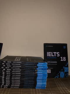 IELTS 1-19 books available