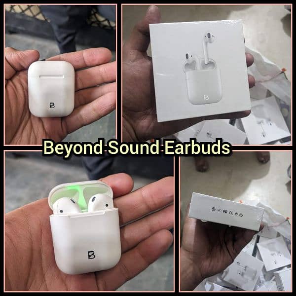 Beyond EarBuds Bluetooth Wireless Earbuds | Deep Bass - Fast Charging 0