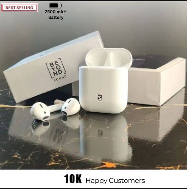 Beyond EarBuds Bluetooth Wireless Earbuds | Deep Bass - Fast Charging 1