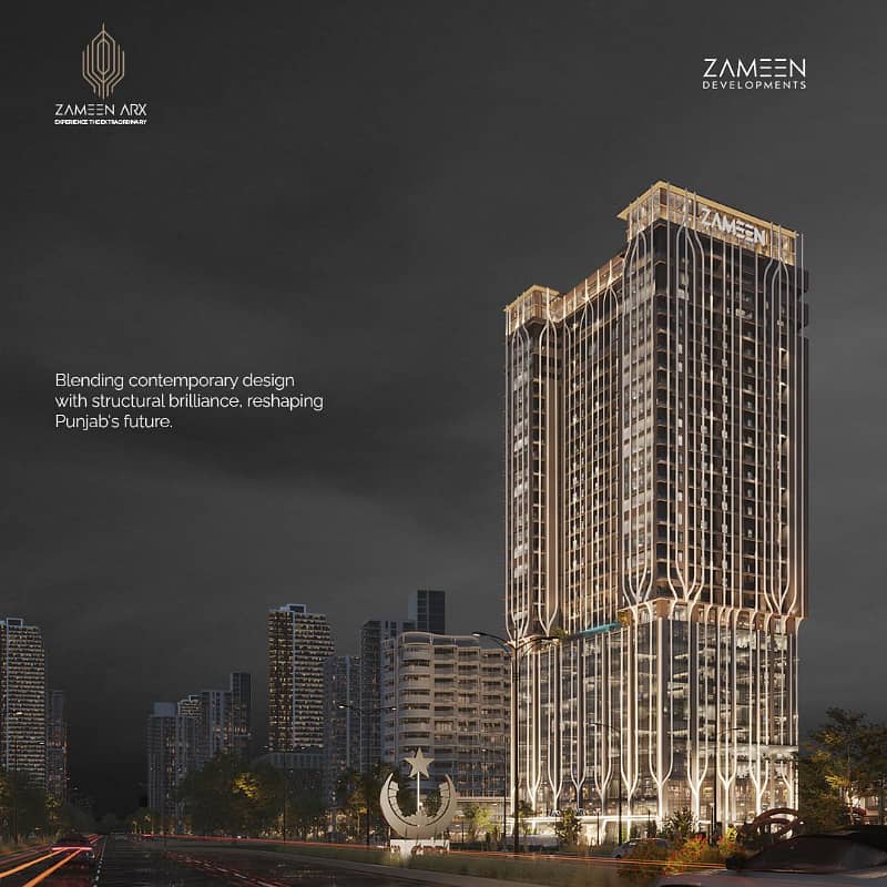 Luxury Apartment For Sale With 50% Down Payment And Get 15% Rental In CBD Lahore 0