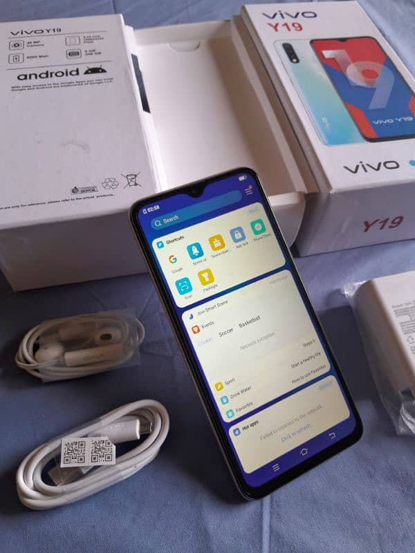8/256GB, Vivo y19 Complete Box New 4
