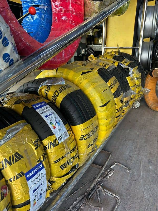 Tyres of Yokohama, Dunlop, General, Michelin and etc. 5