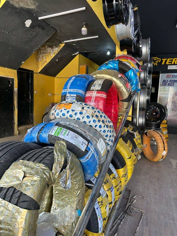 Tyres of Yokohama, Dunlop, General, Michelin and etc. 6