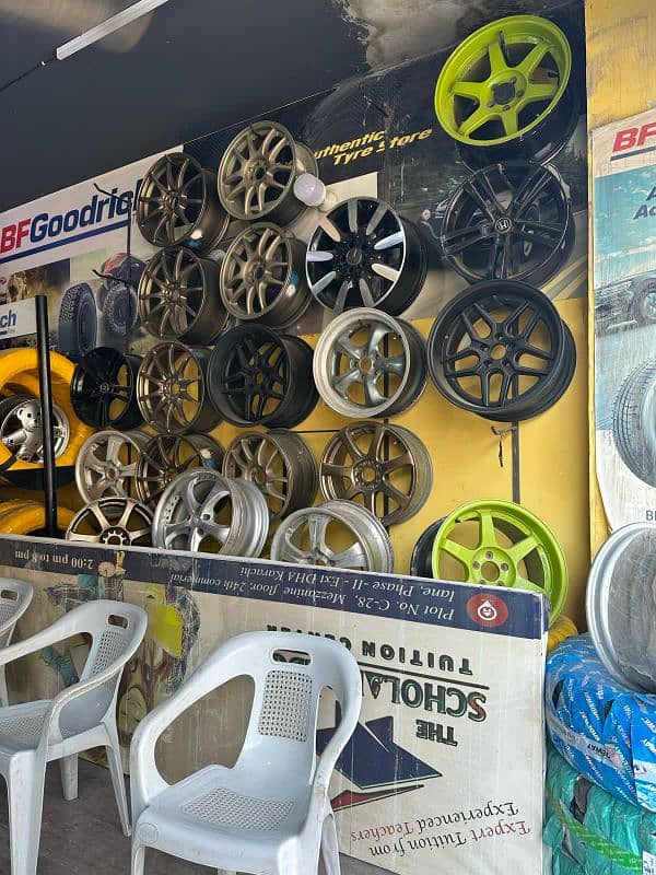 Tyres of Yokohama, Dunlop, General, Michelin and etc. 10