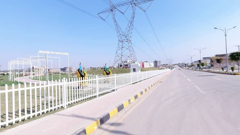 10 Marla Residential Plot Available For Sale. In Faisal Town Block B Islamabad. 19