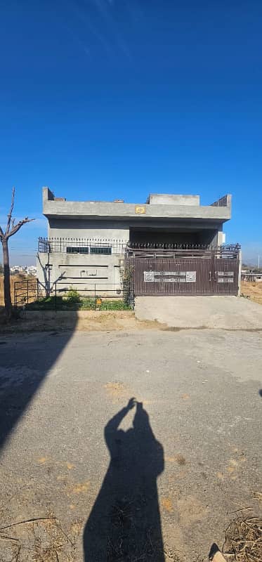 7 Marla Brand New Single Storey And Single Unit. Available For Sale In Gulshan E Sehat. Block F E-18 Islamabad. 0