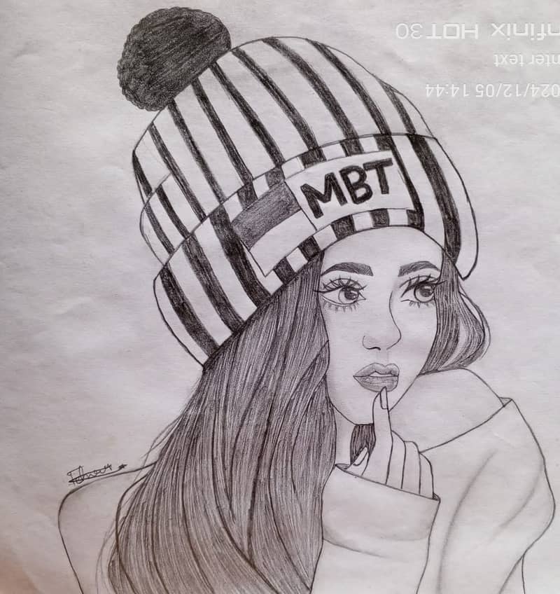 Girls sketches 8