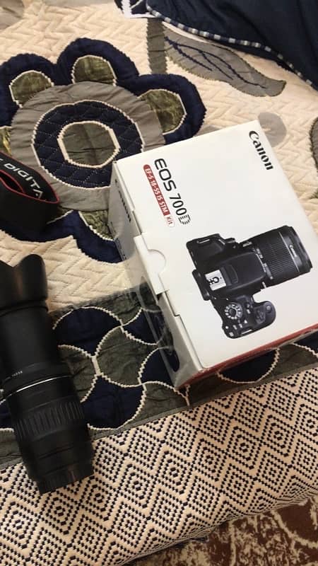 1 Month Used!! Canon Eos 700D with 3 Lenses professional setup 0