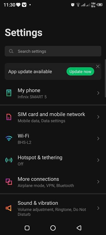 Infinix Smart 5 3/128 With Box only 0
