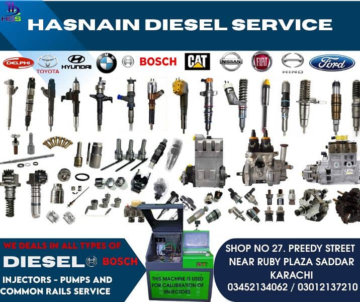 Diesel Injector Repair High Pressure Pump - Heavy Tractor Buses Cranes 2