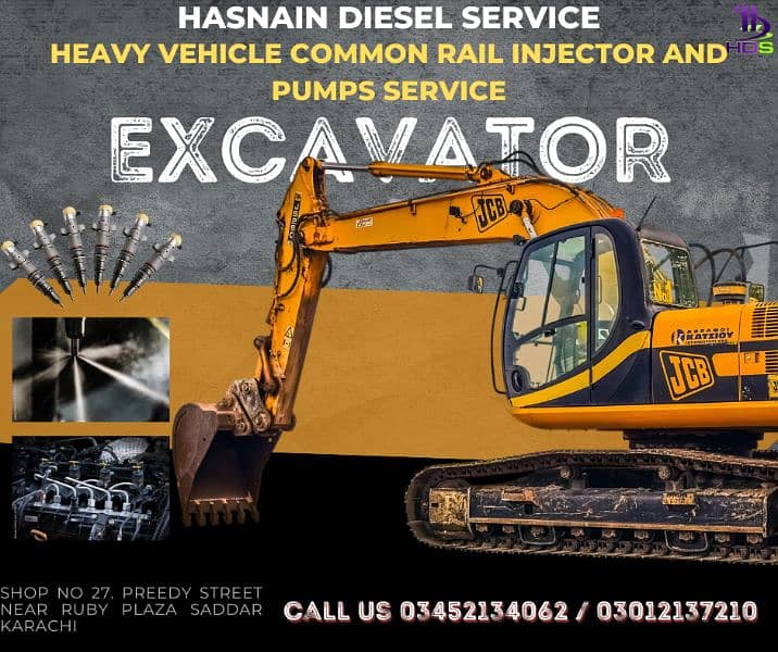Diesel Injector Repair High Pressure Pump - Heavy Tractor Buses Cranes 12
