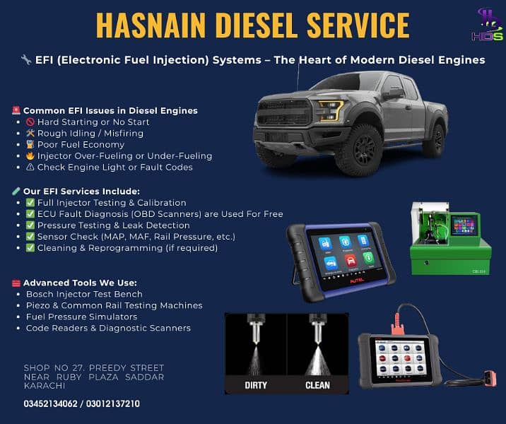 Diesel Injector Repair High Pressure Pump - Heavy Tractor Buses Cranes 15