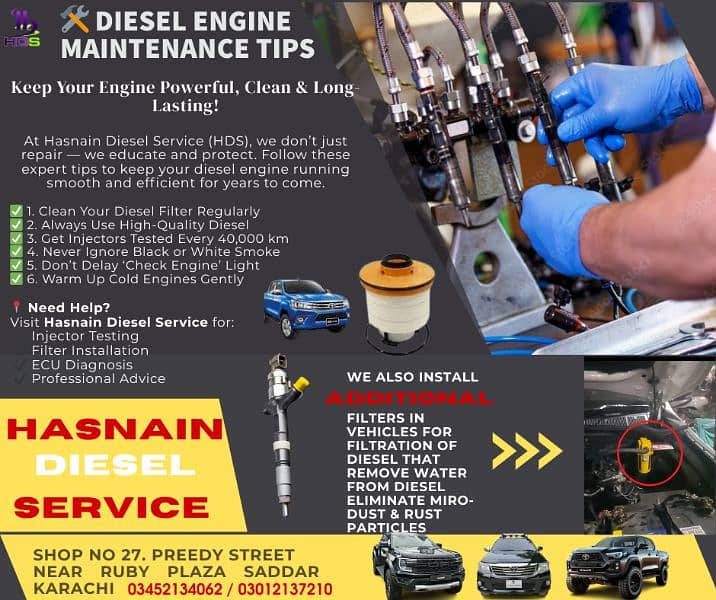 Diesel Injector Repair High Pressure Pump - Heavy Tractor Buses Cranes 19