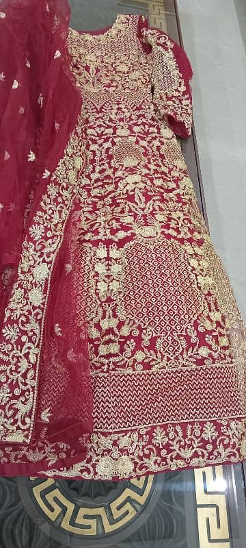 Dark Maroon Maxi 2