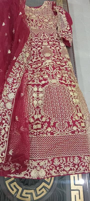 Dark Maroon Maxi 4