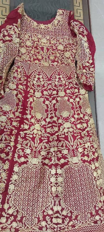 Dark Maroon Maxi 5