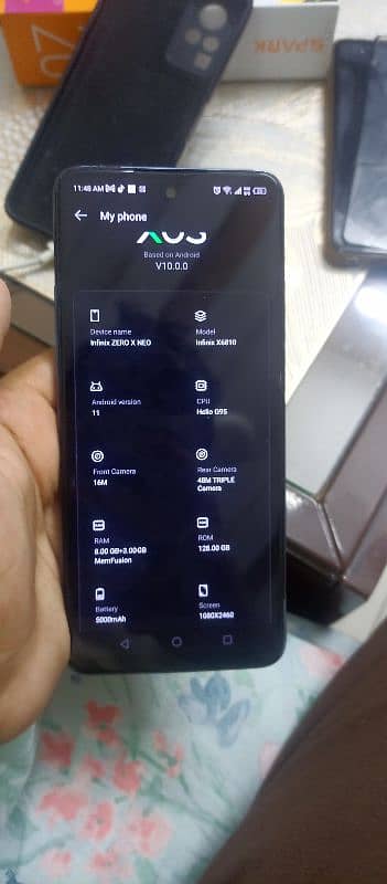Infinix zero X neo 9/10. condition 1