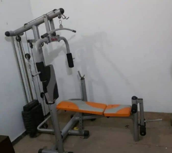 home gym multi station weight lifting body building gym chest machine 4