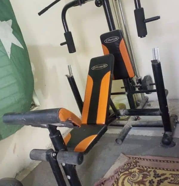 home gym multi station weight lifting body building gym chest machine 5