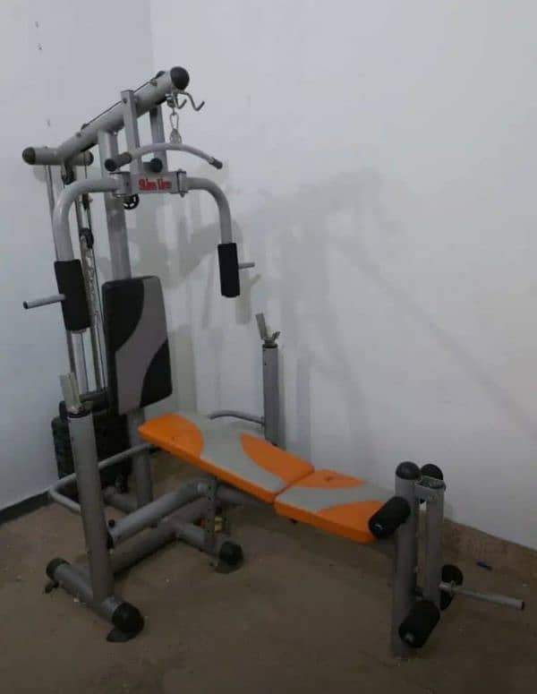 home gym multi station weight lifting body building gym chest machine 6