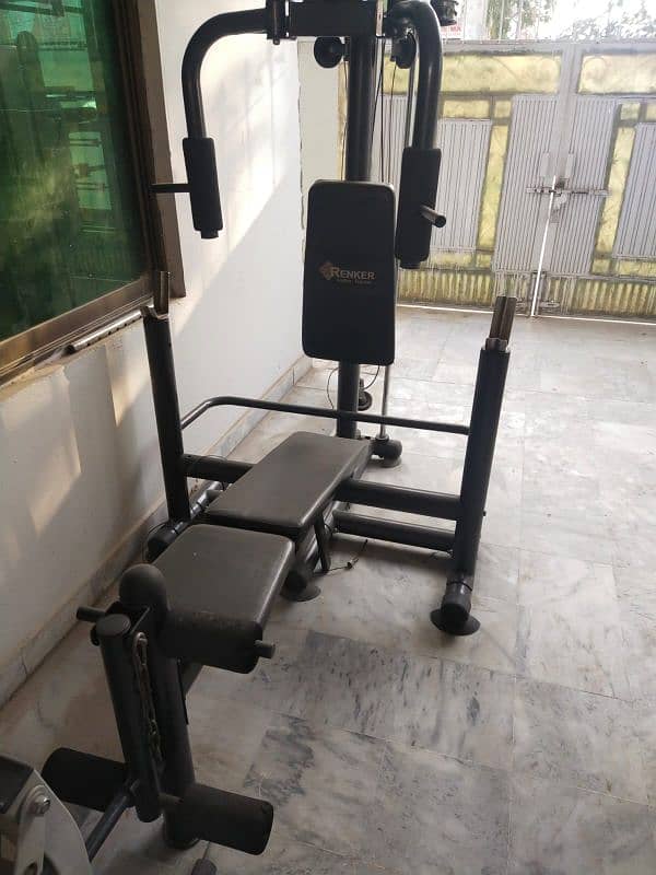 home gym multi station weight lifting body building gym chest machine 7