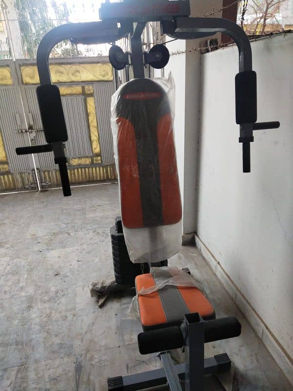 home gym multi station weight lifting body building gym chest machine 8
