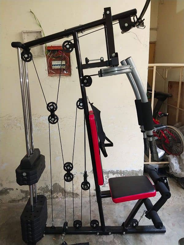 home gym multi station weight lifting body building gym chest machine 12