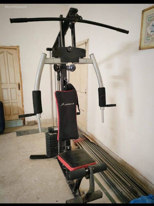 home gym multi station weight lifting body building gym chest machine 15