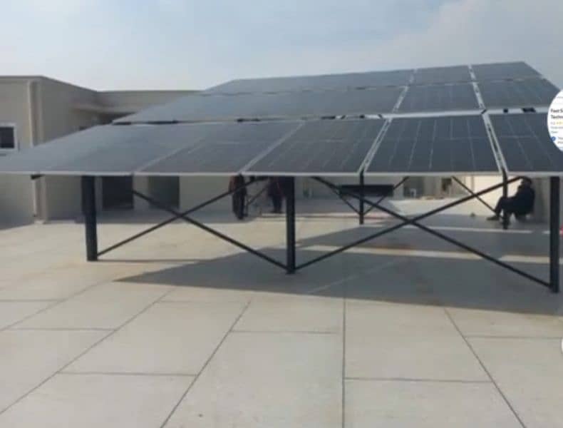 Canadian Solar System, Solar Plates, Solar Stands Installation 5