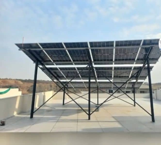 Canadian Solar System, Solar Plates, Solar Stands Installation 6