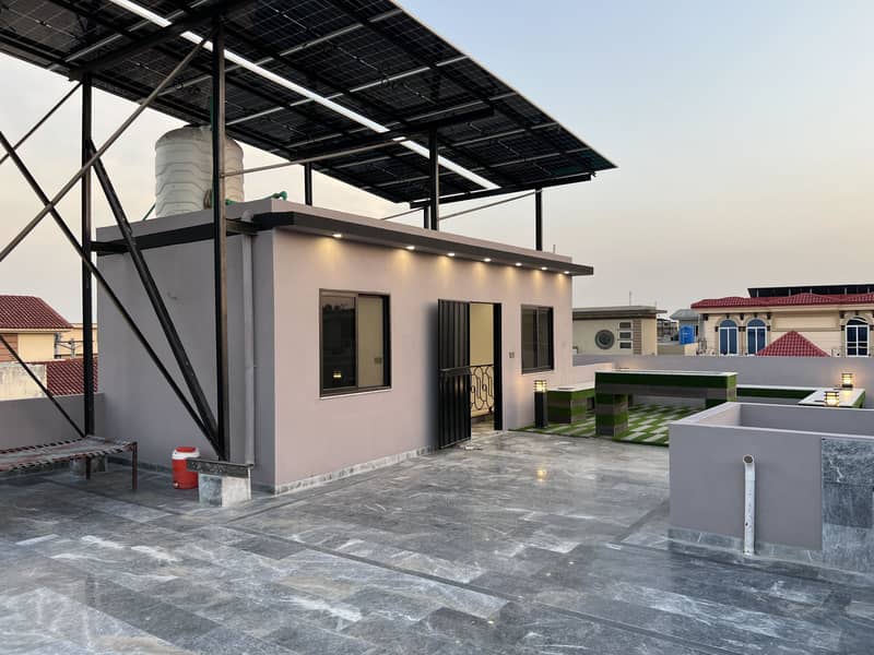 A Block Beautiful 10 Marla Straight Line House For Sale In Central Park With Solar Panels 27
